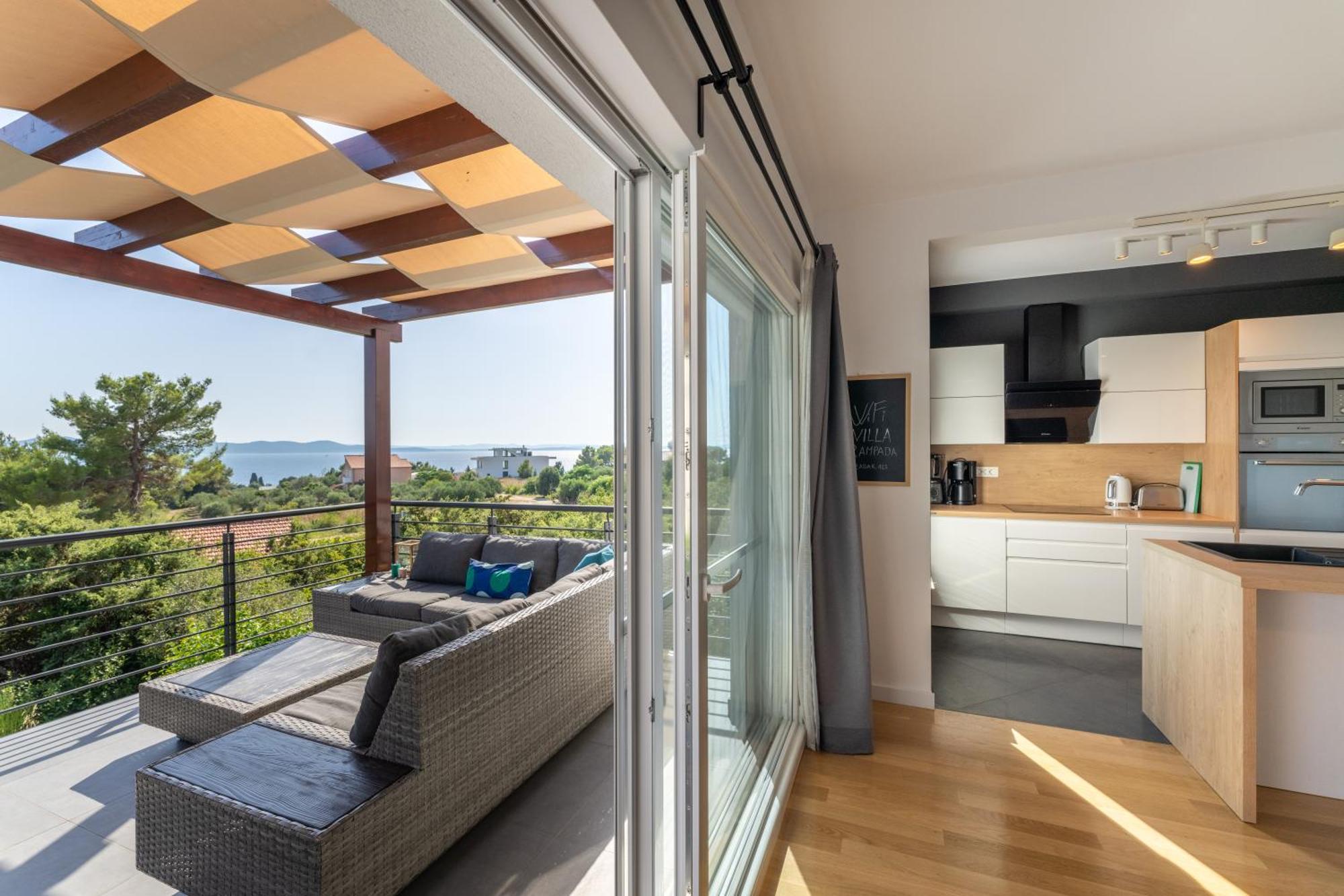 Villa Rampada Zadar Buitenkant foto